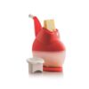 Tupperware Power-free Plastic, Steel Grater Cheese Mill (Red, White)