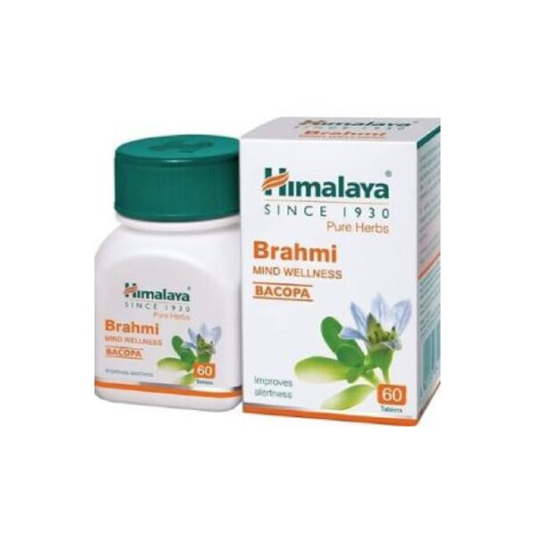 Himalaya Wellness Brahmi - 60 Tablets (Pack of 2)