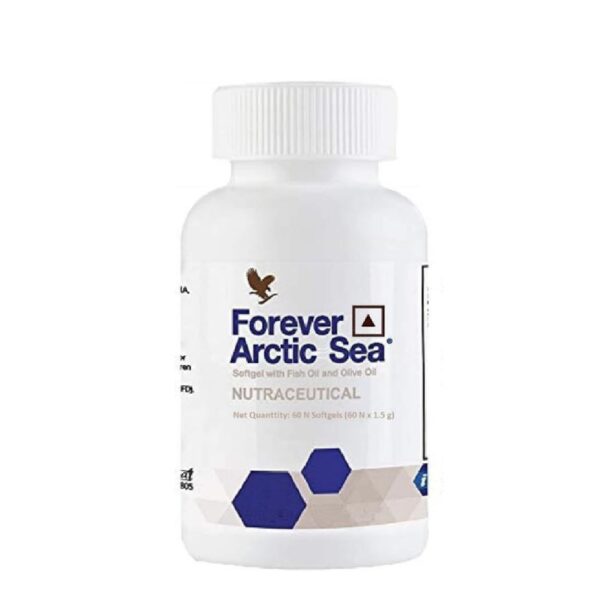 Forever Arctic Sea Soft Gel with Fish Oil and Olive Oil, Nutraceutical 60N Softgels