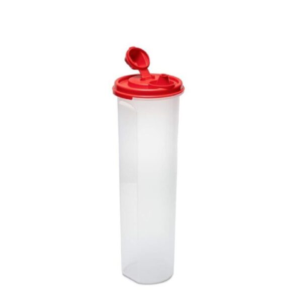 Tupperware Mega Magic Plastic Flow Bottle, 1.1 litres, 2 Piece, Multicolor