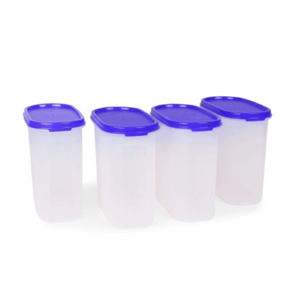 Tupperware Oval Dry Storage Containers 1.7L 4pc