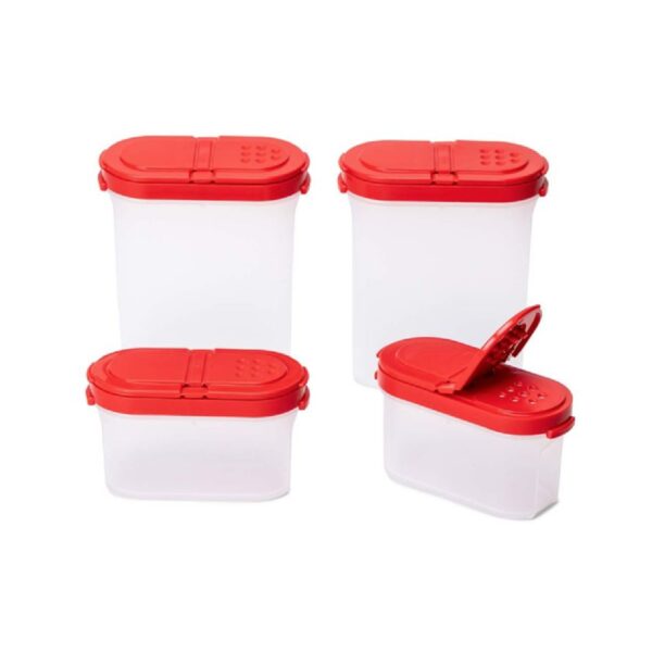 Tupperware Modular Spice Shakers Set, Set of 4 (128)