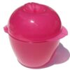 Tupperware Apple Locker Forget Me Not Fruit Keeper Pink