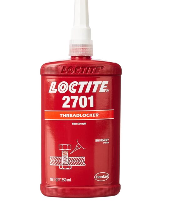 Loctite 2701-250ml, Threadlocker, Green, High strength, prevention of loosening