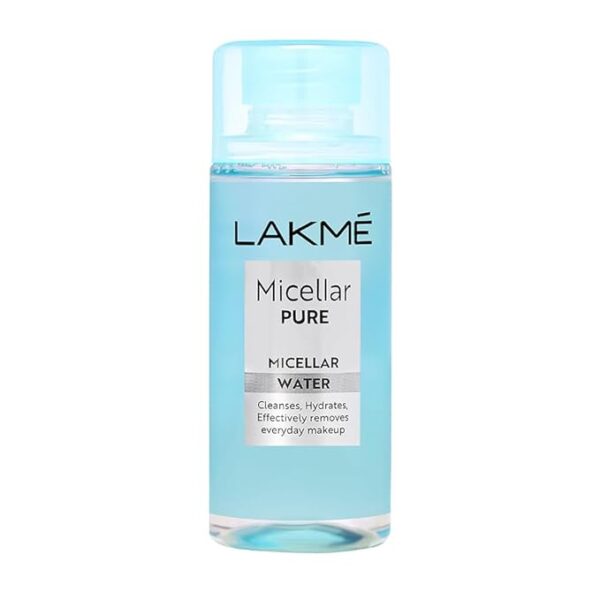 LAKMÉ Micellar Water: Hydrating & Soothing Face Cleanser | Gentle Makeup Remover, Micellar Cleansing Water 100Ml