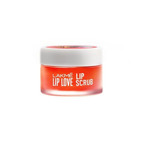 LAKMÉ Exfoliating Lip Scrub With Hyaluronic Acid For Soft, Smooth Lips | Lip Love Lip Scrub, 15Gm