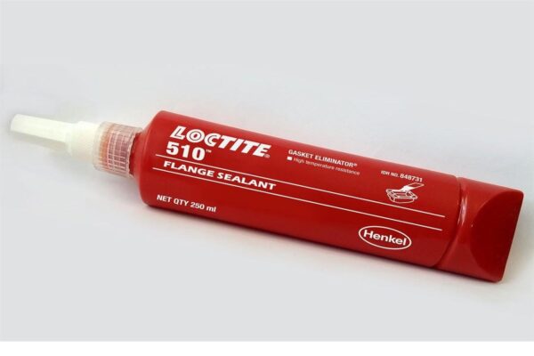 LOCTITE® 510-250ml|Threadsealant | high-temperature| instant low-pressure seal | rigid flanges,motor casings|use with aluminum and steel substrates| use with rigid metal flanges