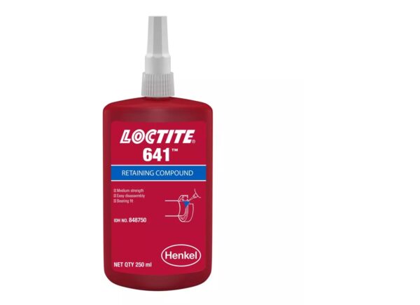 Loctite 641 Retaining Compound Red (250 ml)