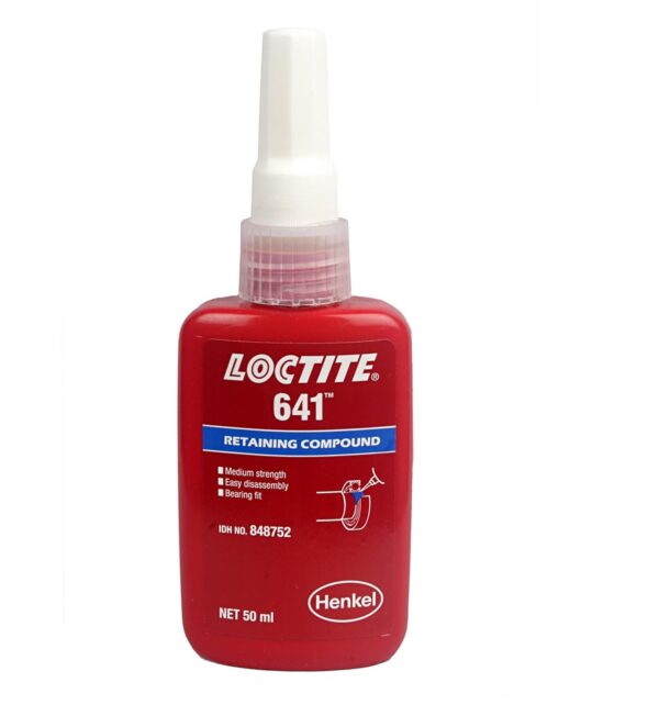 Loctite 641 Liquid Thread Sealant, 50 Ml Bottle