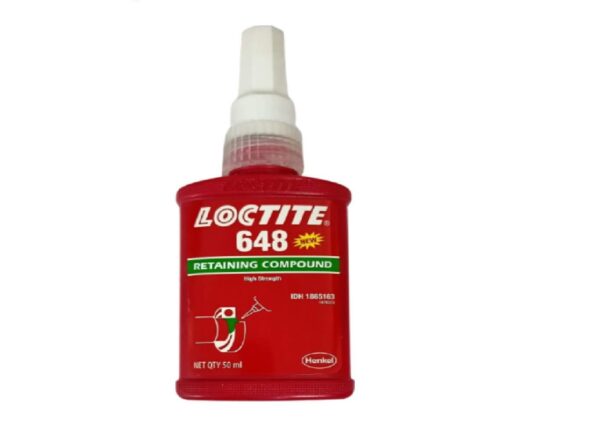 Loctite 21444 648 50ml Press Fit High Strength Rapid Cure Retaining Compound Bottle