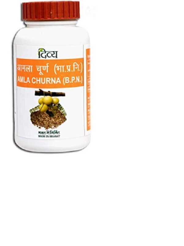 Pack of 5 Patanjali Divya Amla Churna, 100Gm