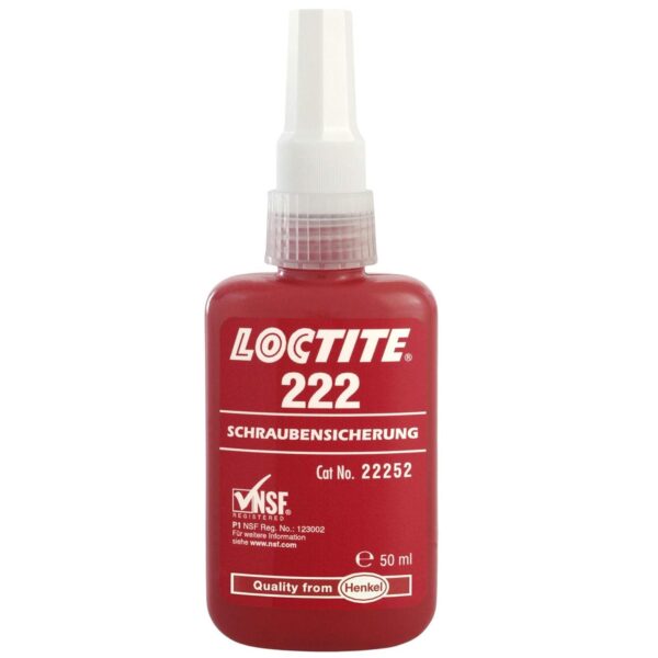 Loctite 222 Threadlocker, Pack Size: 50 Ml